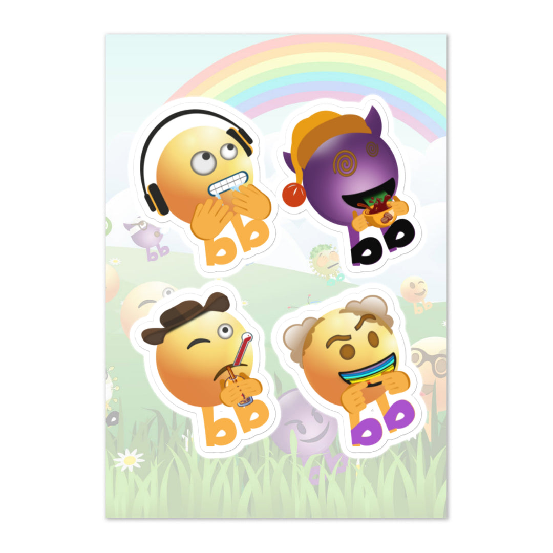 Megabb PaPa Stickers - Emojibb