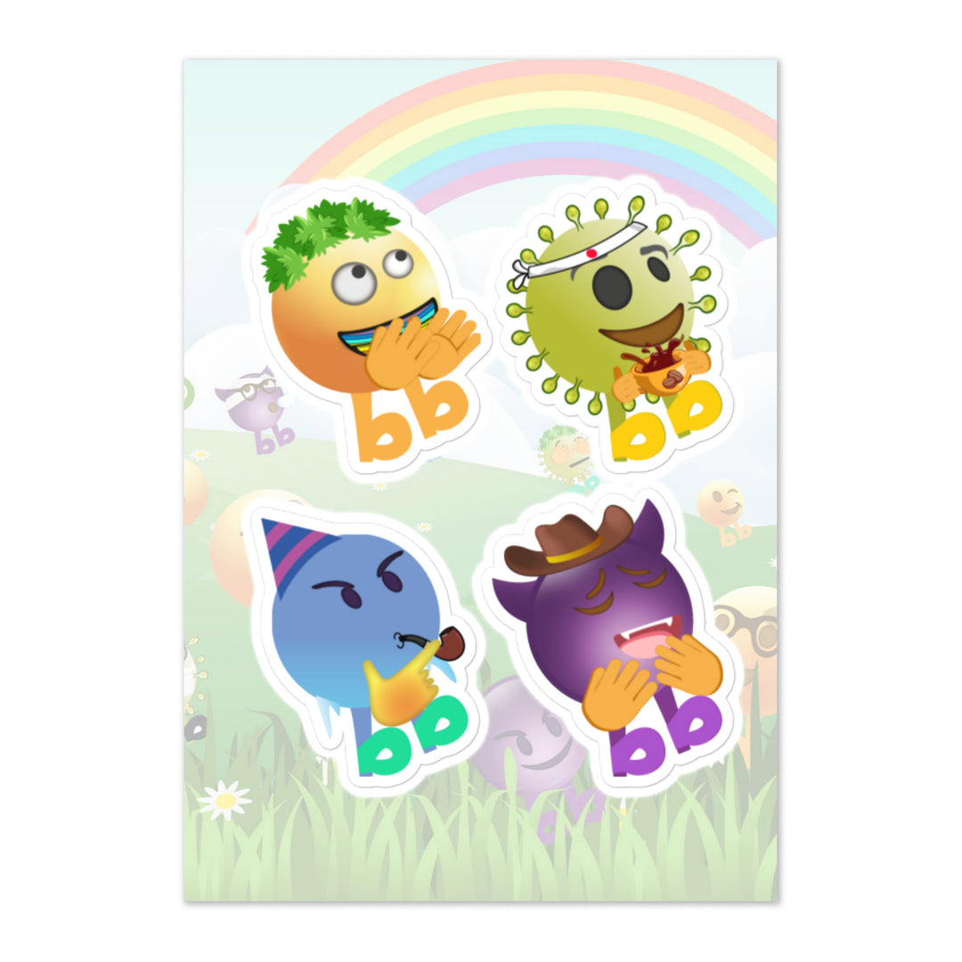 Megabb PaPa Stickers - Emojibb
