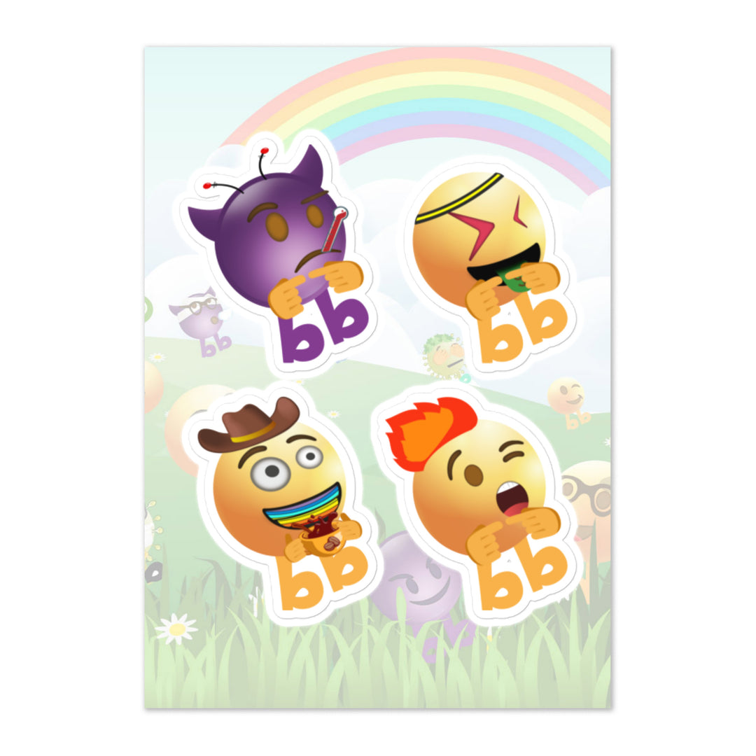 Megabb PaPa Stickers - Emojibb