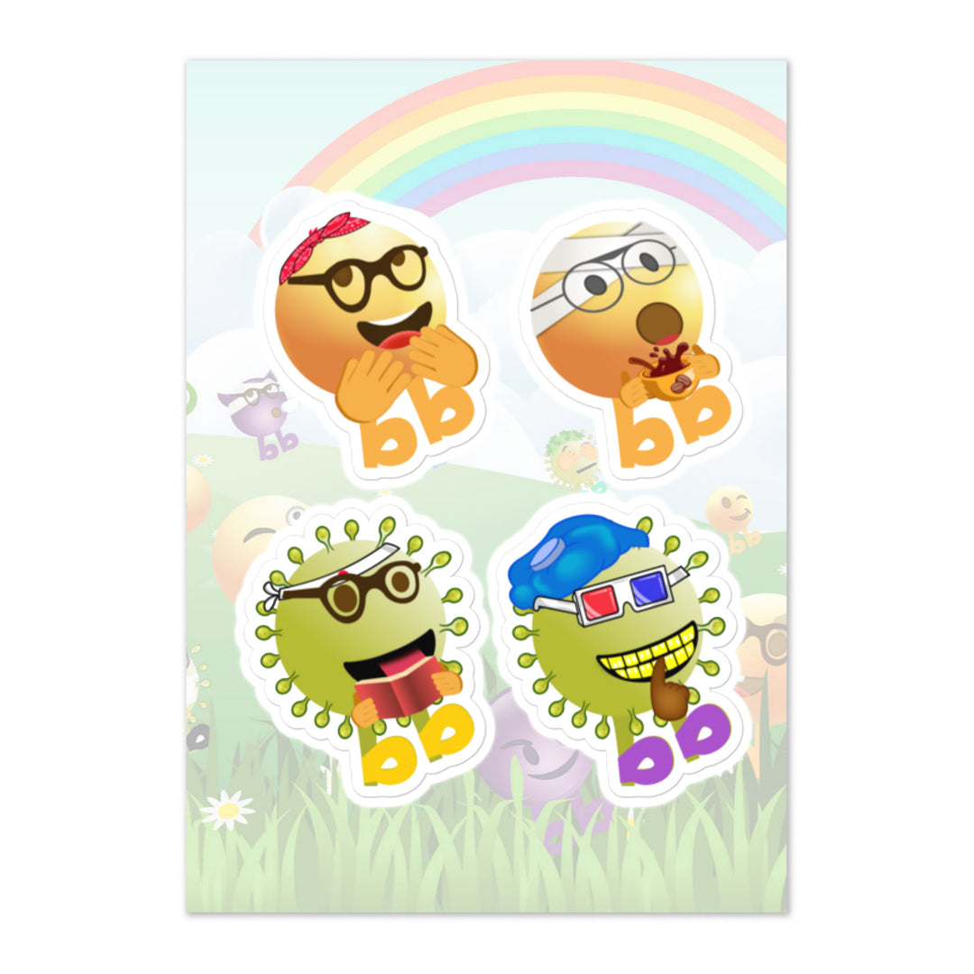 Megabb PaPa Stickers - Emojibb