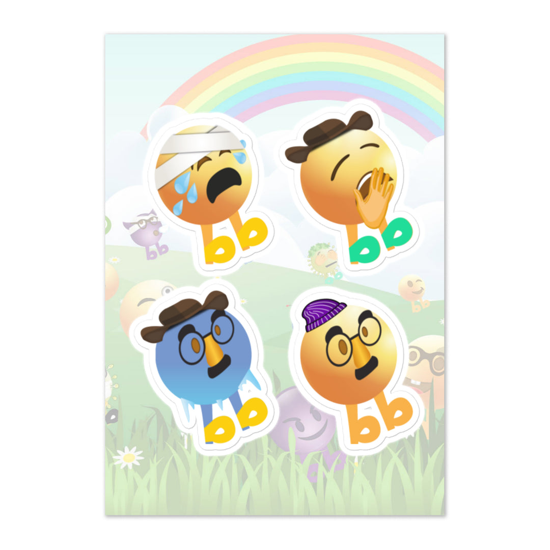 Megabb PaPa Stickers - Emojibb