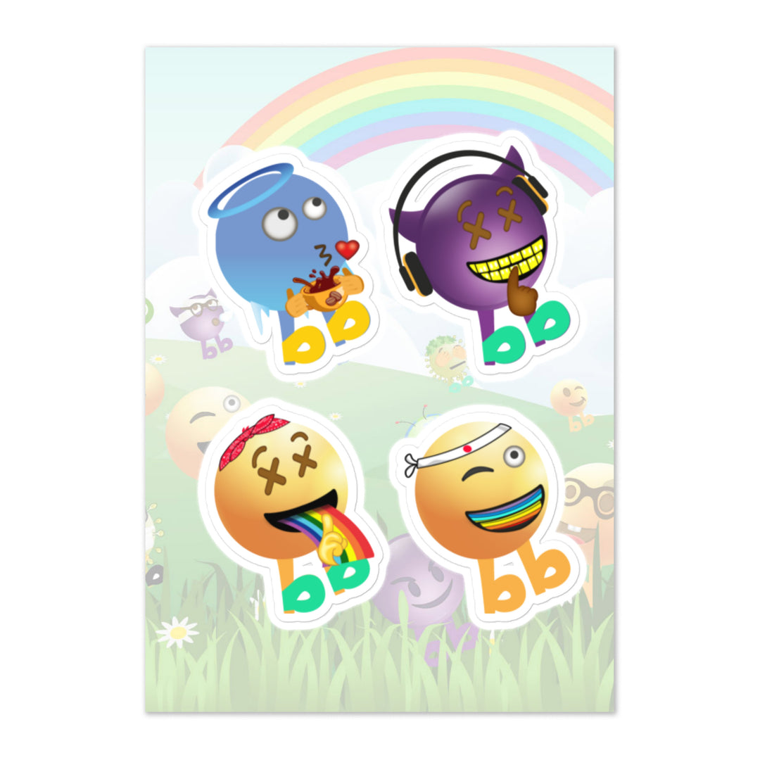 Megabb PaPa Stickers - Emojibb