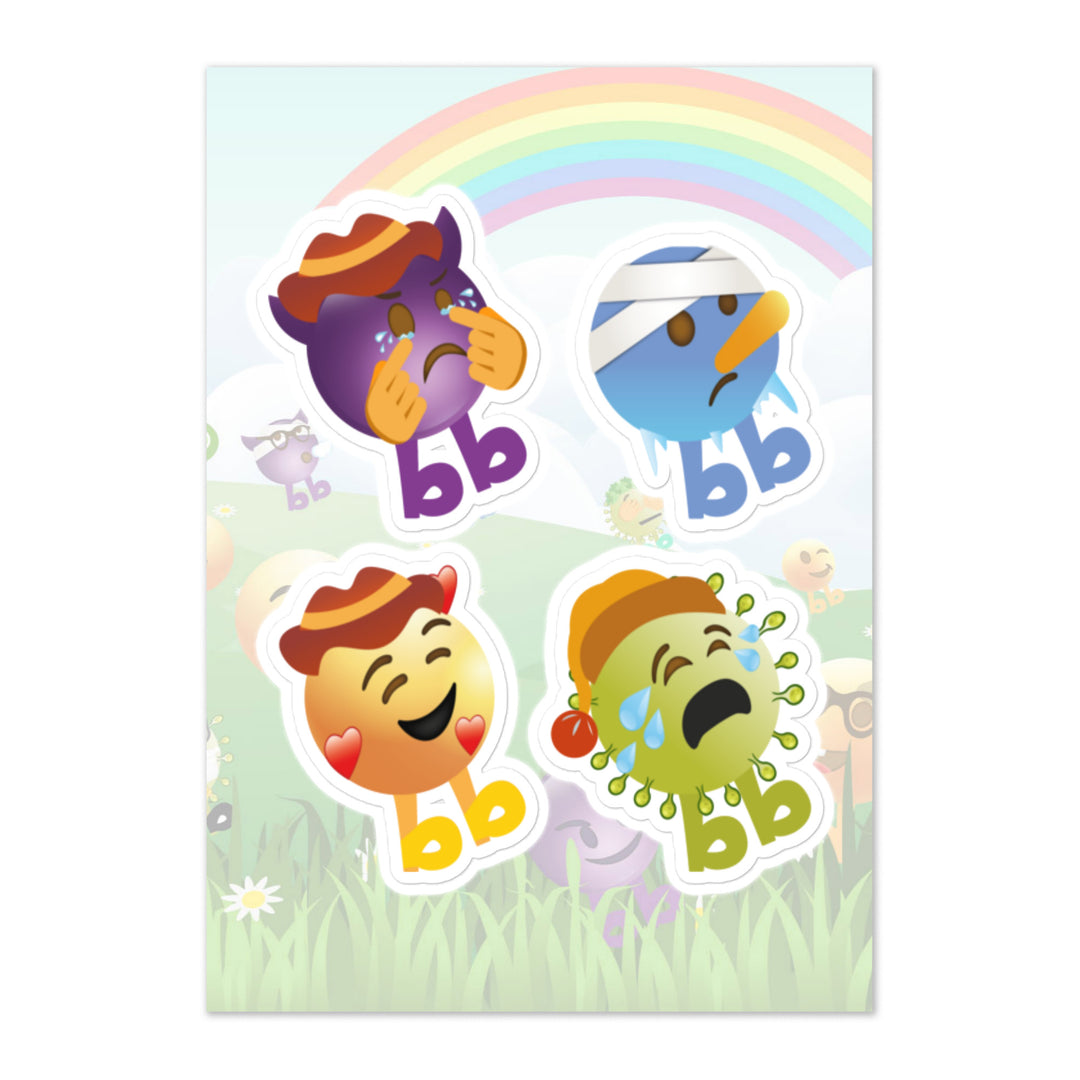 Megabb PaPa Stickers - Emojibb