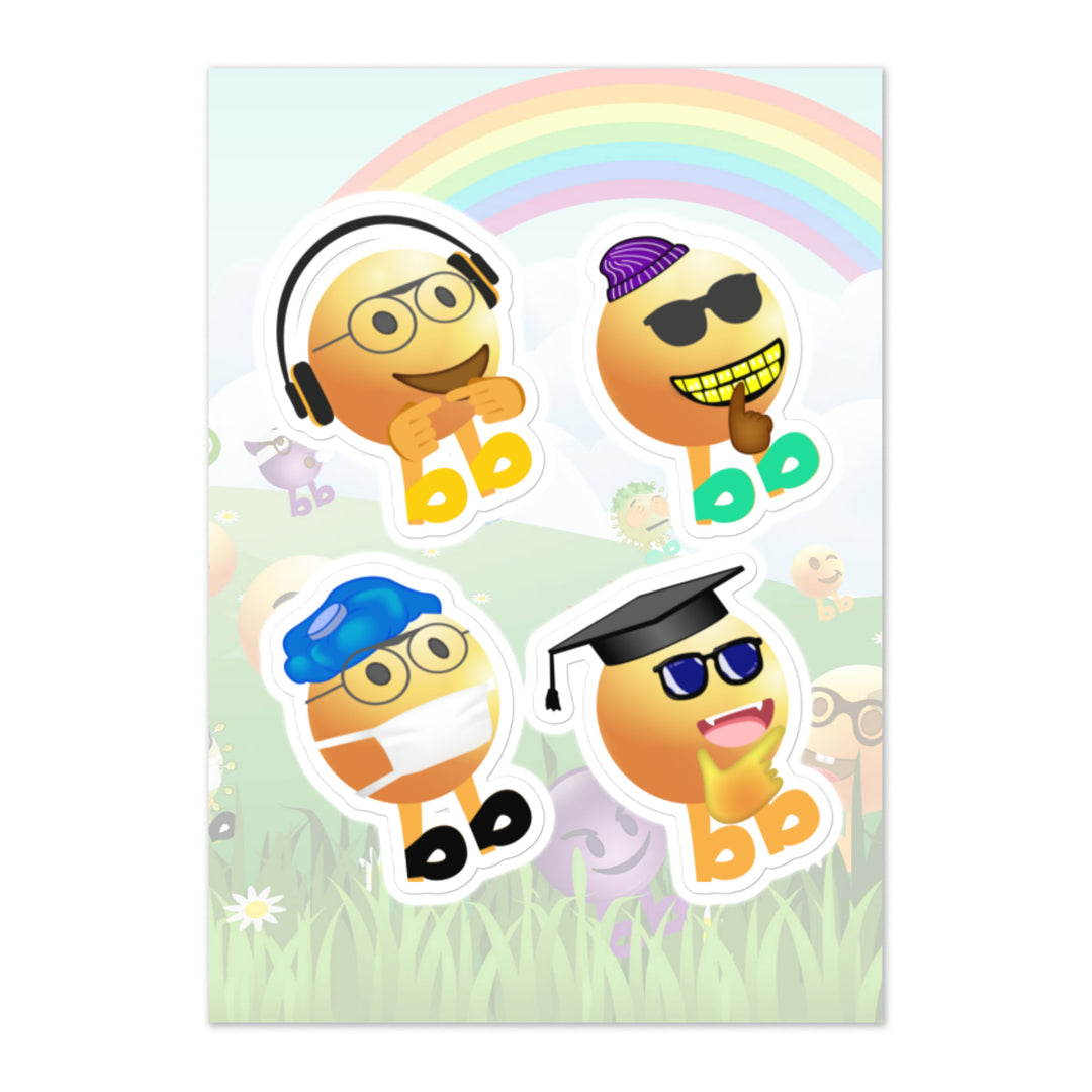 Megabb PaPa Stickers - Emojibb