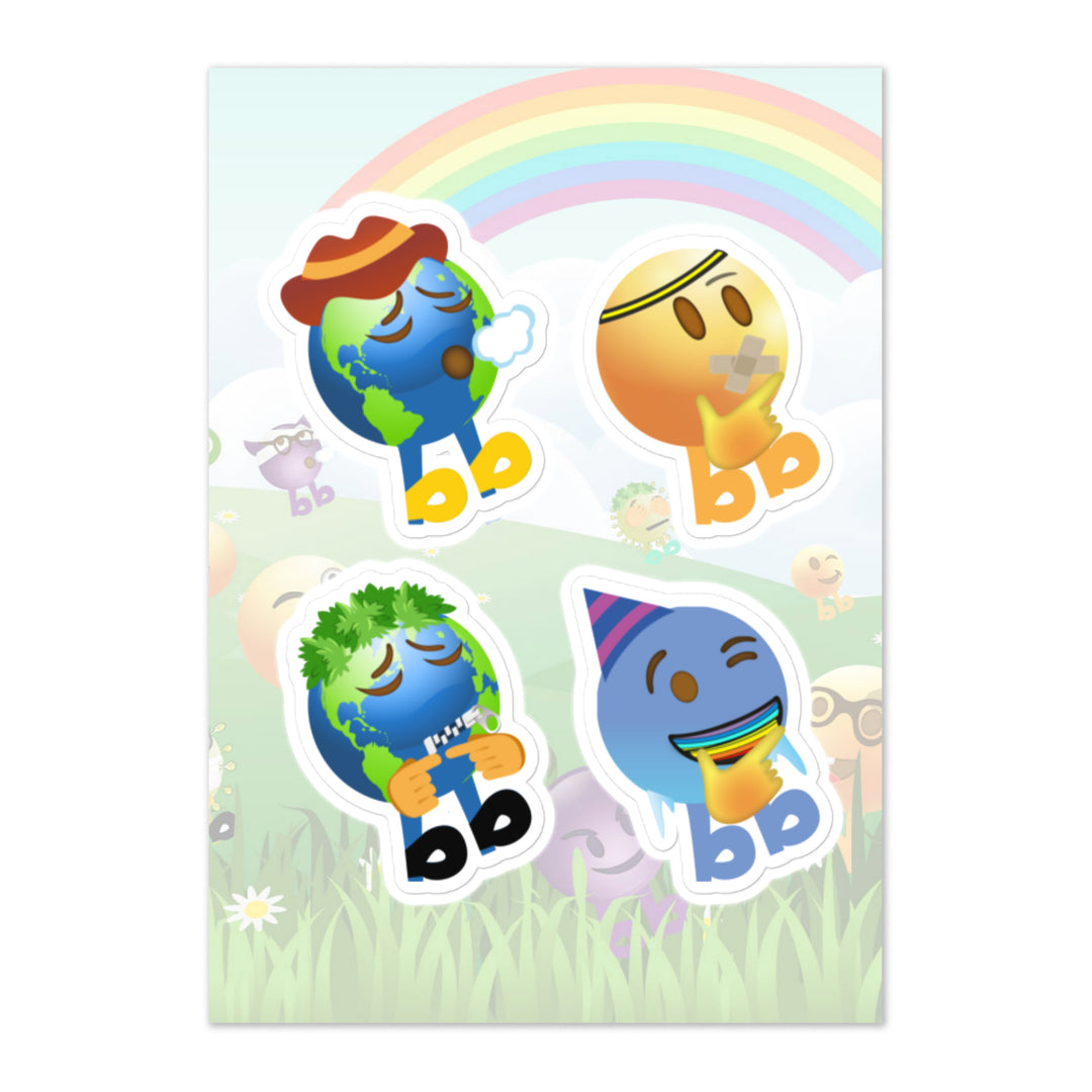 Megabb PaPa Stickers - Emojibb