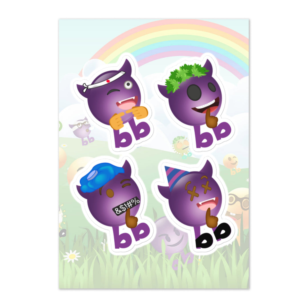 Megabb PaPa Stickers - Emojibb