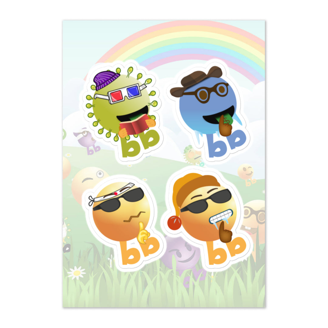 Megabb PaPa Stickers - Emojibb