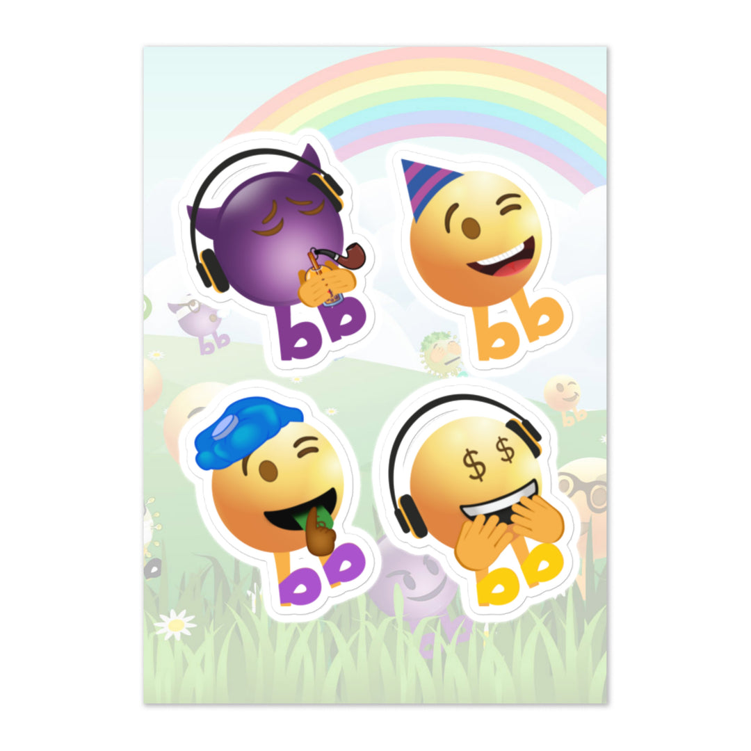 Megabb PaPa Stickers - Emojibb