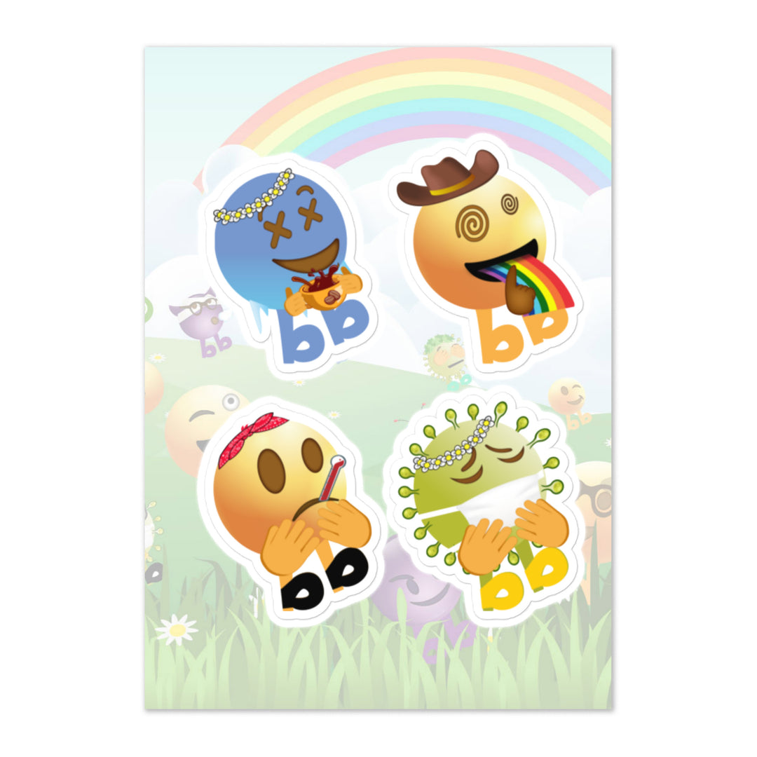 Megabb PaPa Stickers - Emojibb