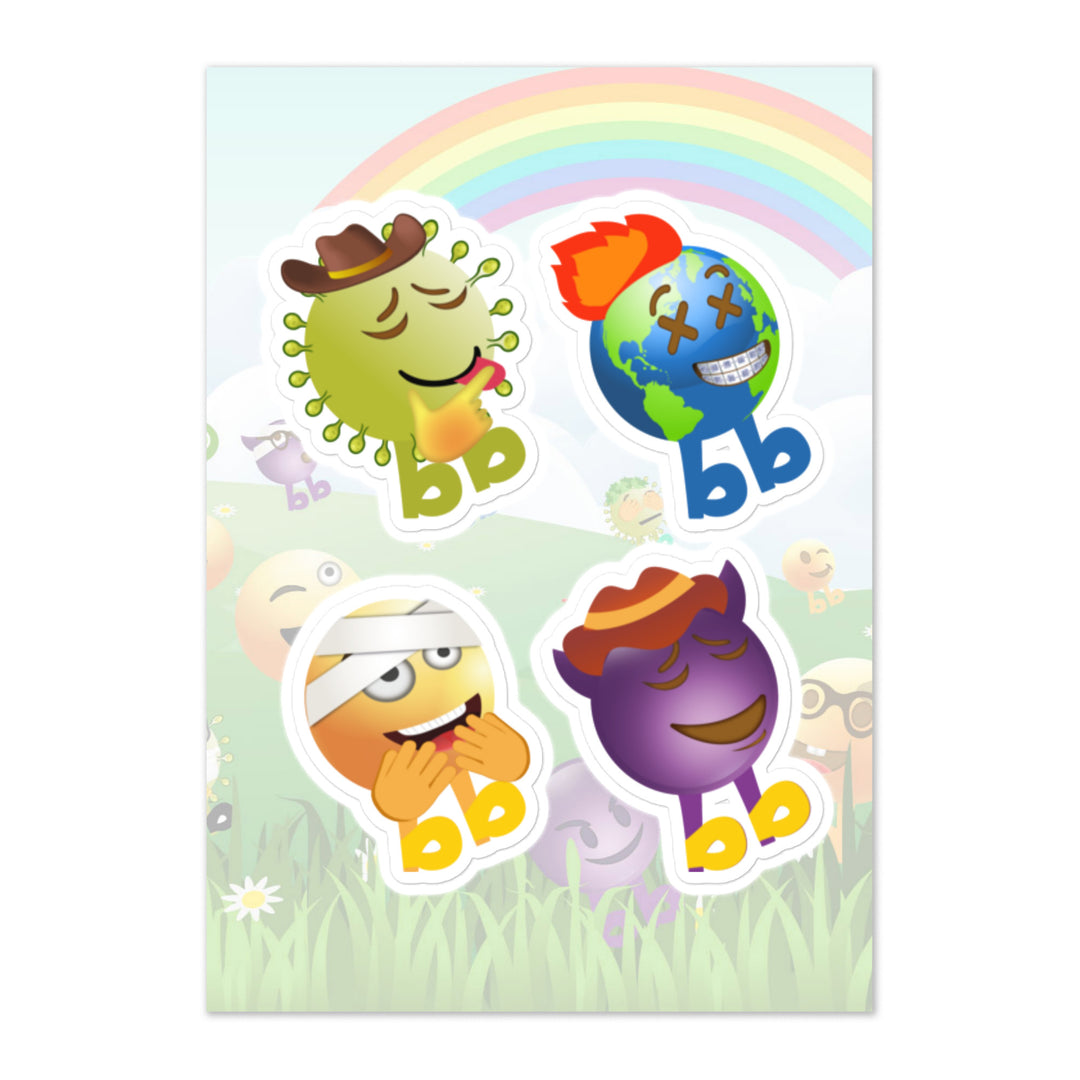Megabb PaPa Stickers - Emojibb