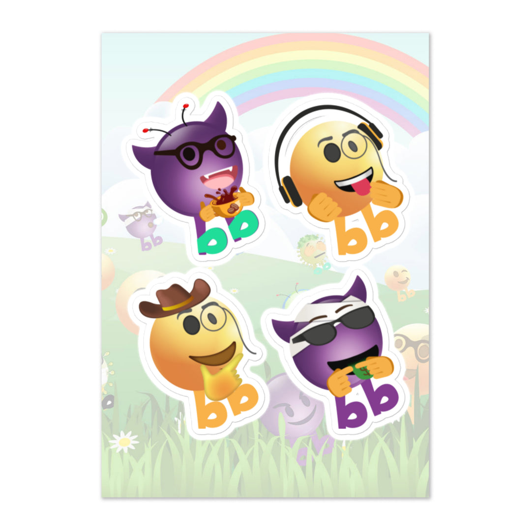 Megabb PaPa Stickers - Emojibb