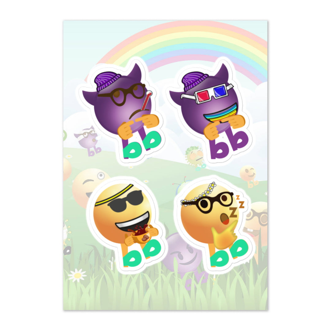 Megabb PaPa Stickers - Emojibb