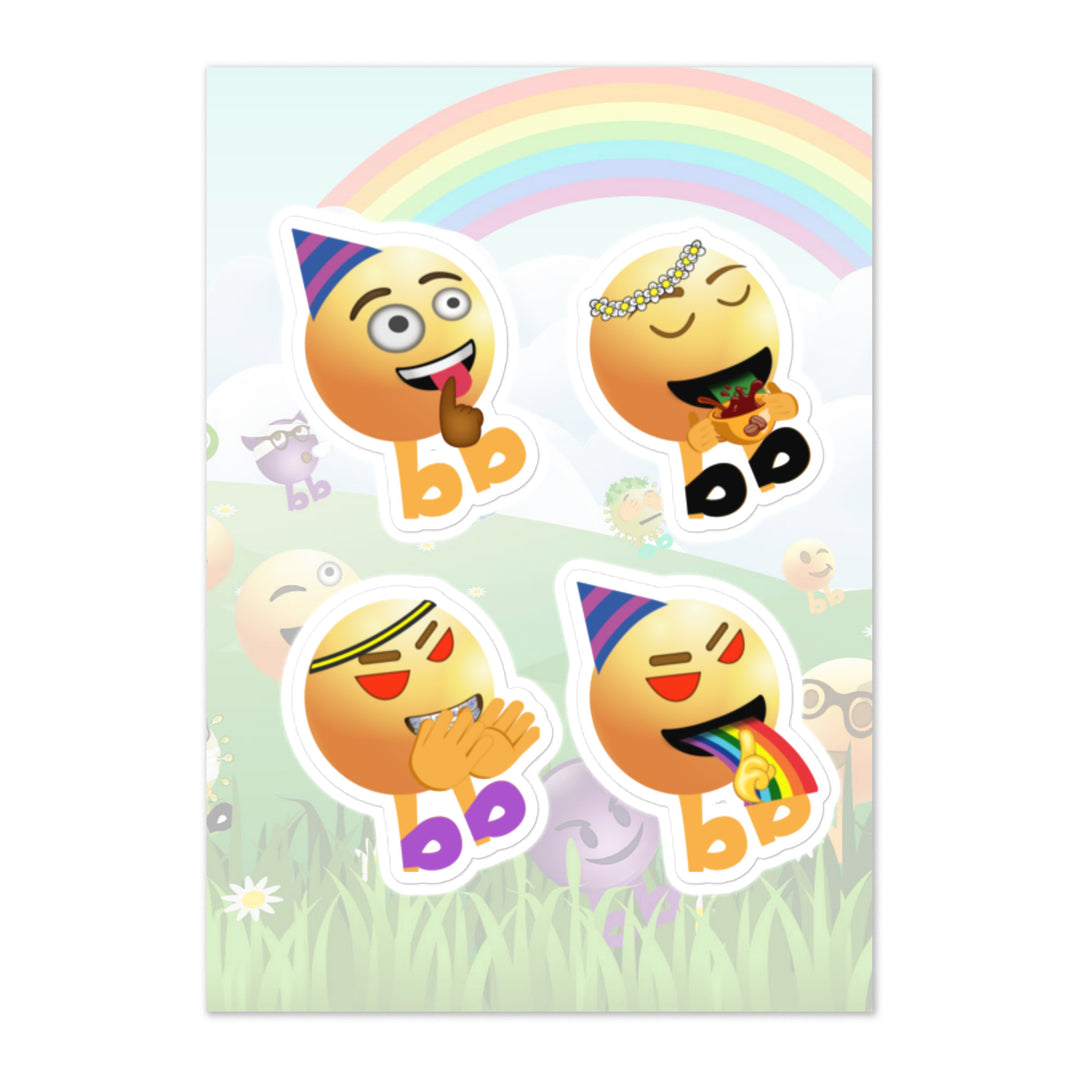 Megabb PaPa Stickers - Emojibb
