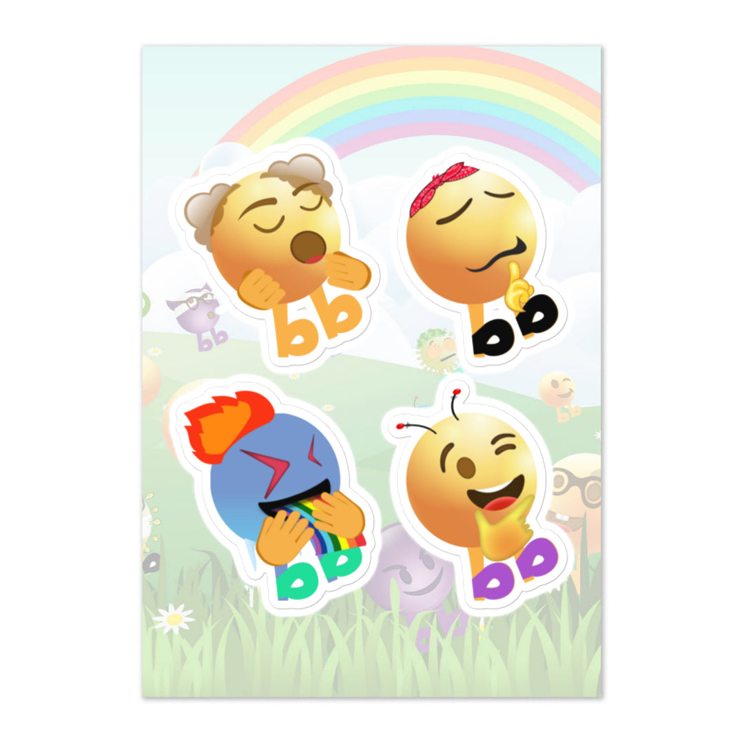 Megabb PaPa Stickers - Emojibb