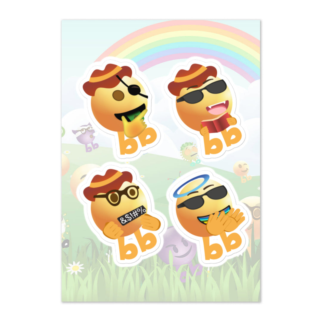 Megabb PaPa Stickers - Emojibb