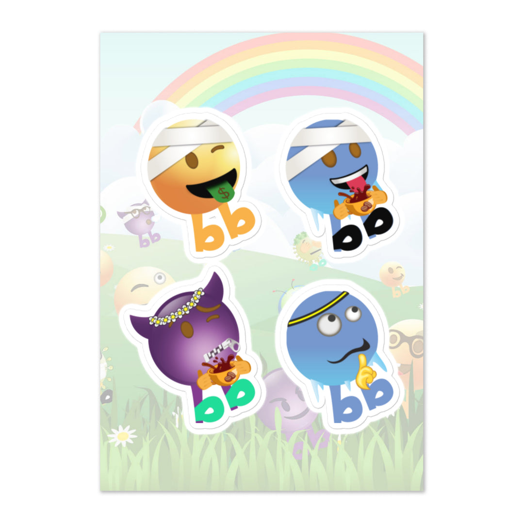 Megabb PaPa Stickers - Emojibb