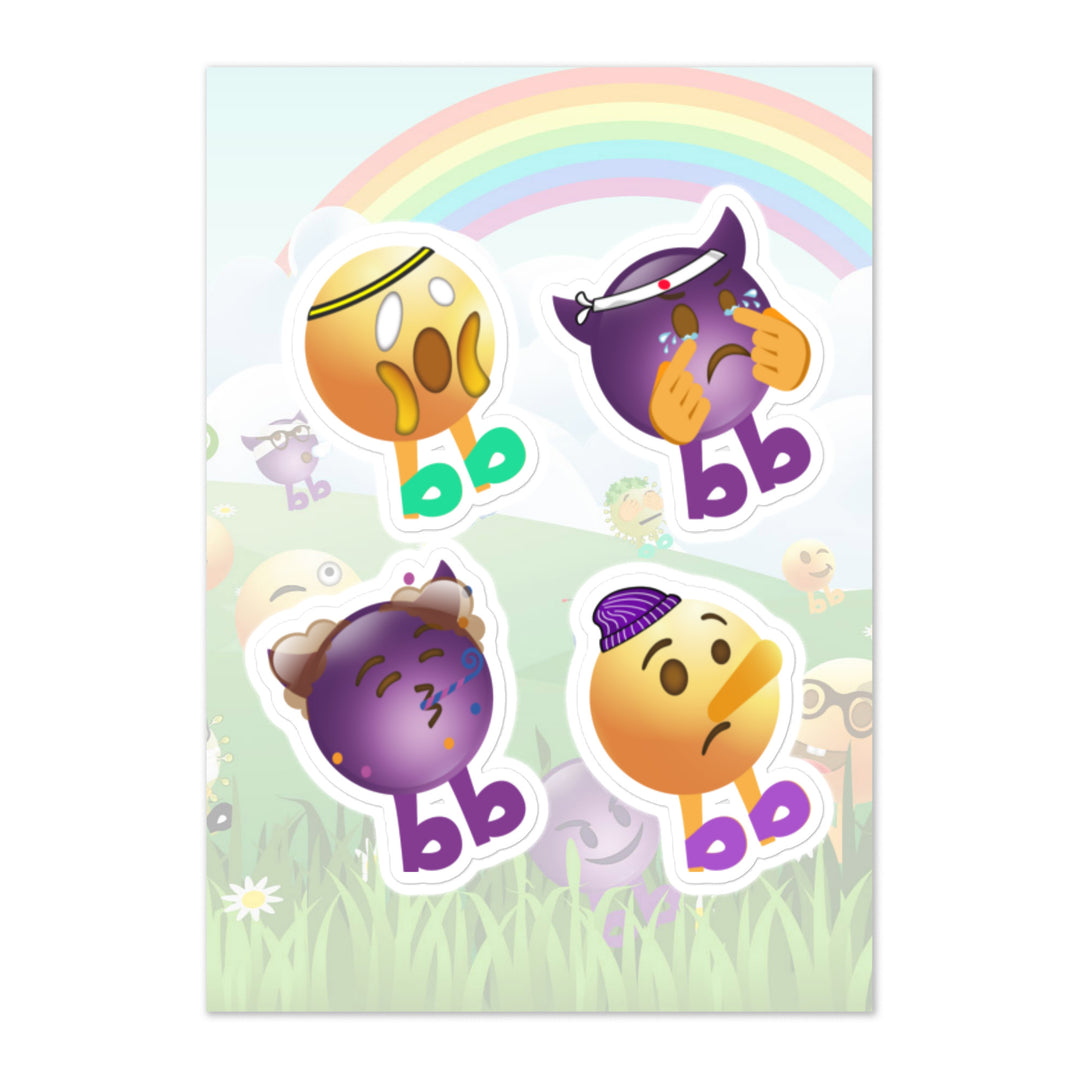 Megabb PaPa Stickers - Emojibb