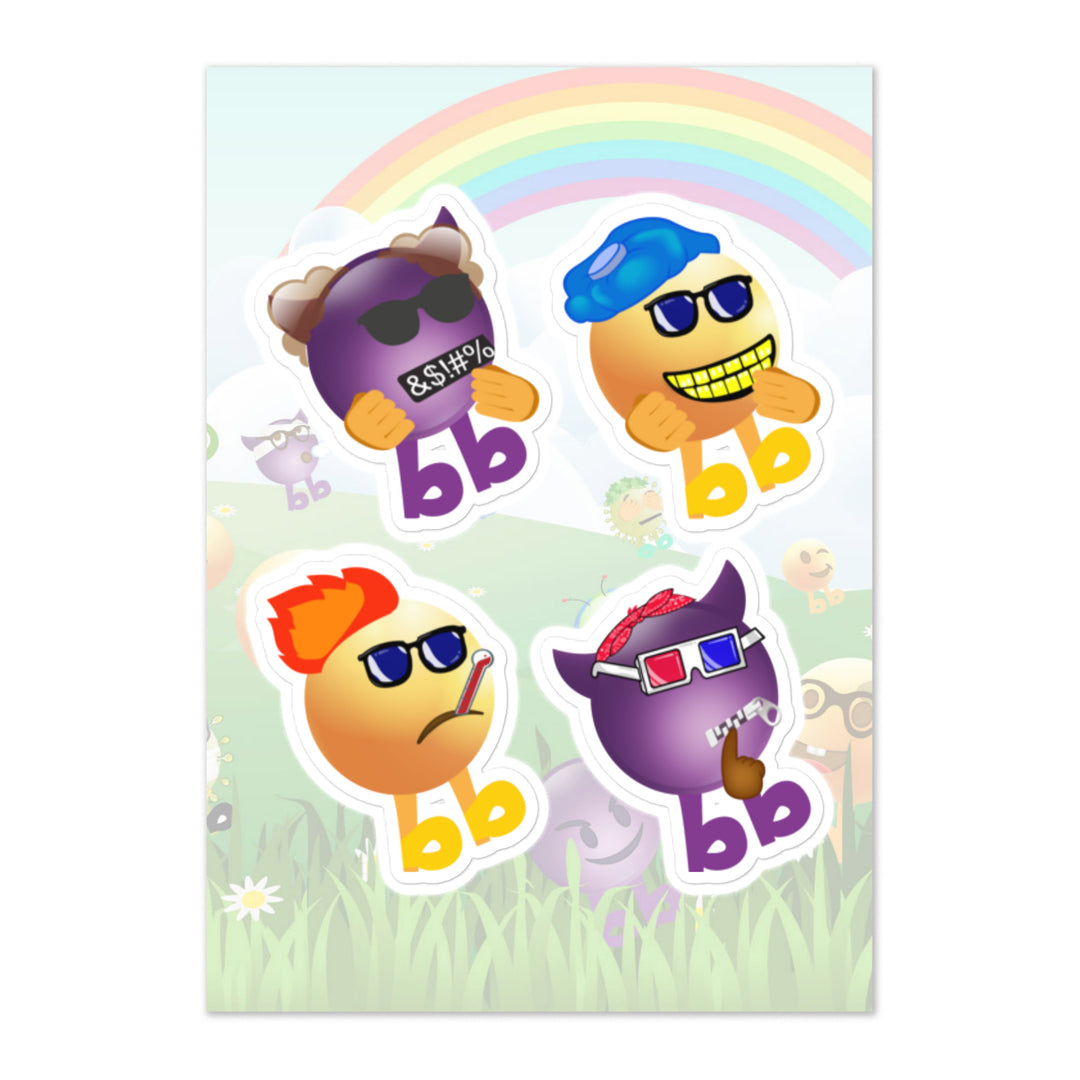 Megabb PaPa Stickers - Emojibb