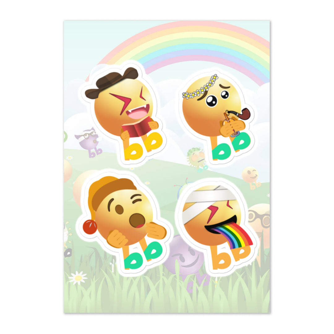 Megabb PaPa Stickers - Emojibb