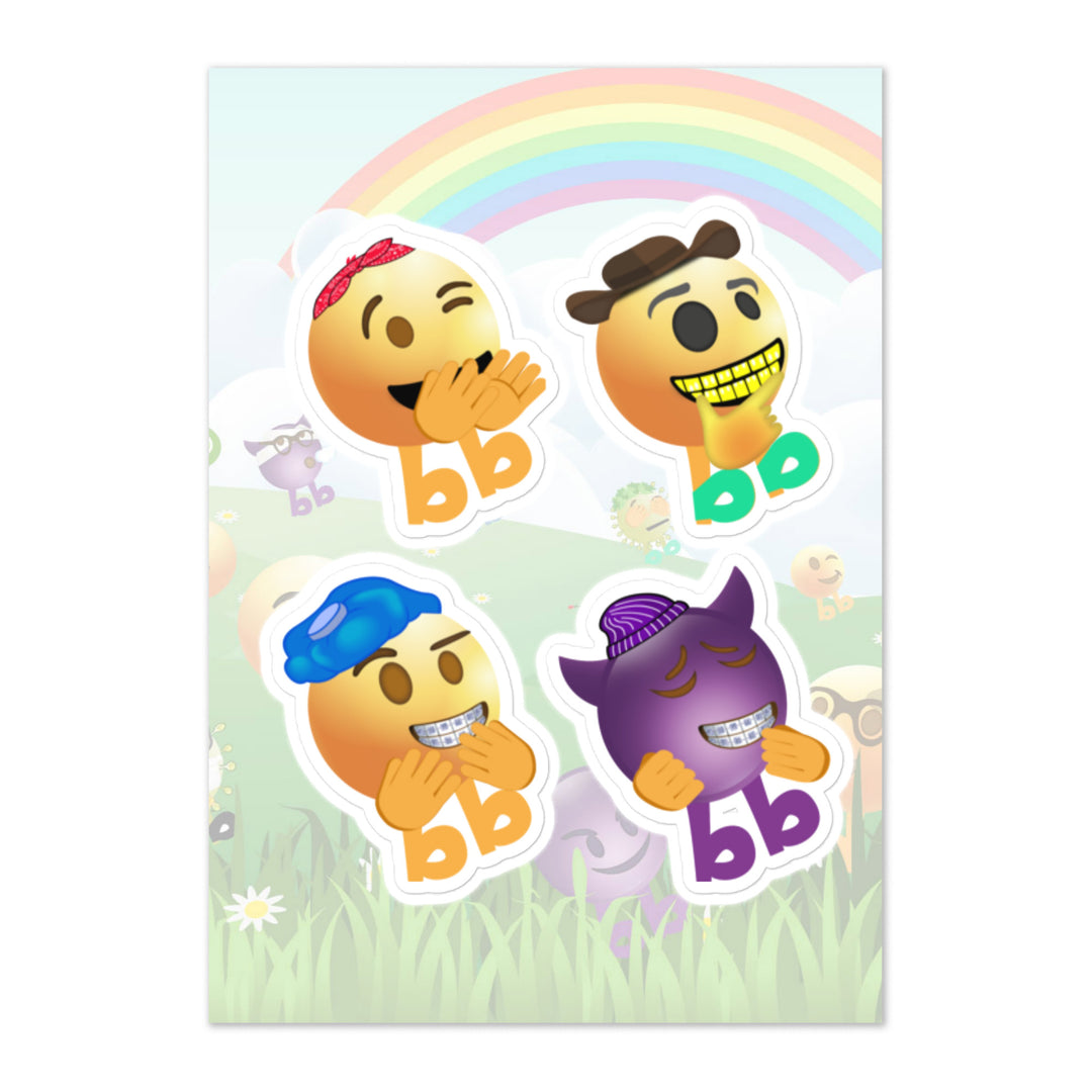 Megabb PaPa Stickers - Emojibb