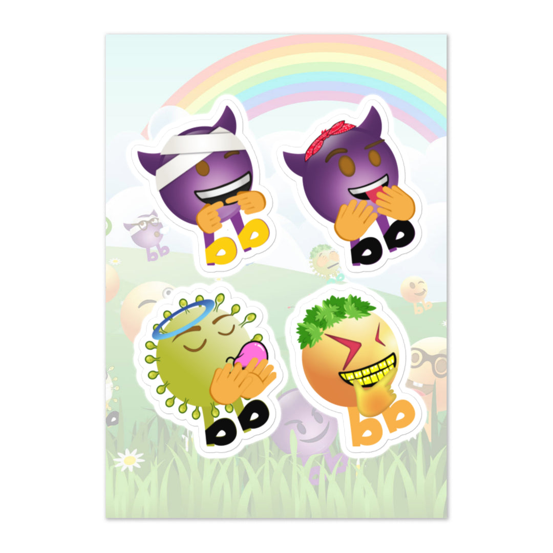 Megabb PaPa Stickers - Emojibb