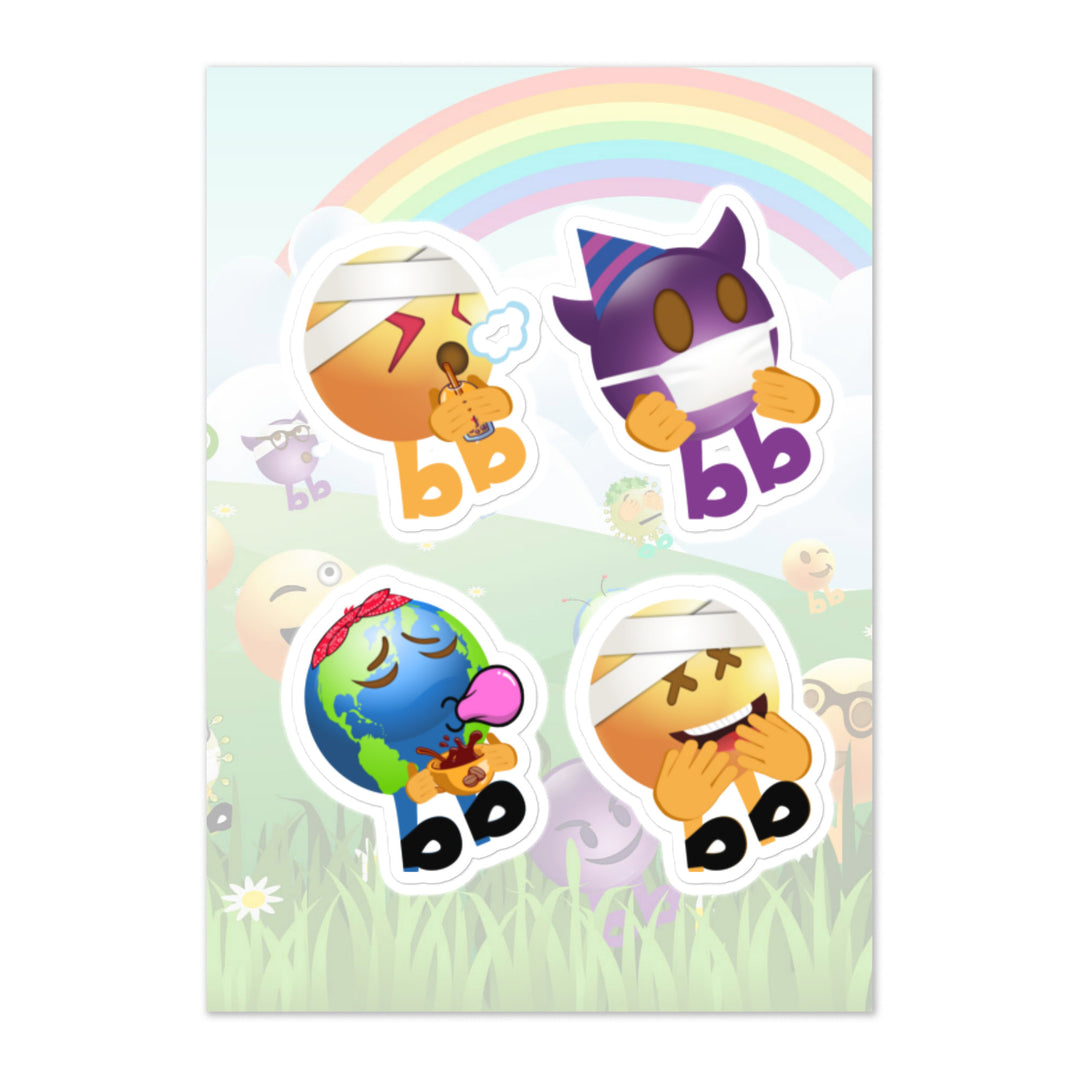 Megabb PaPa Stickers - Emojibb