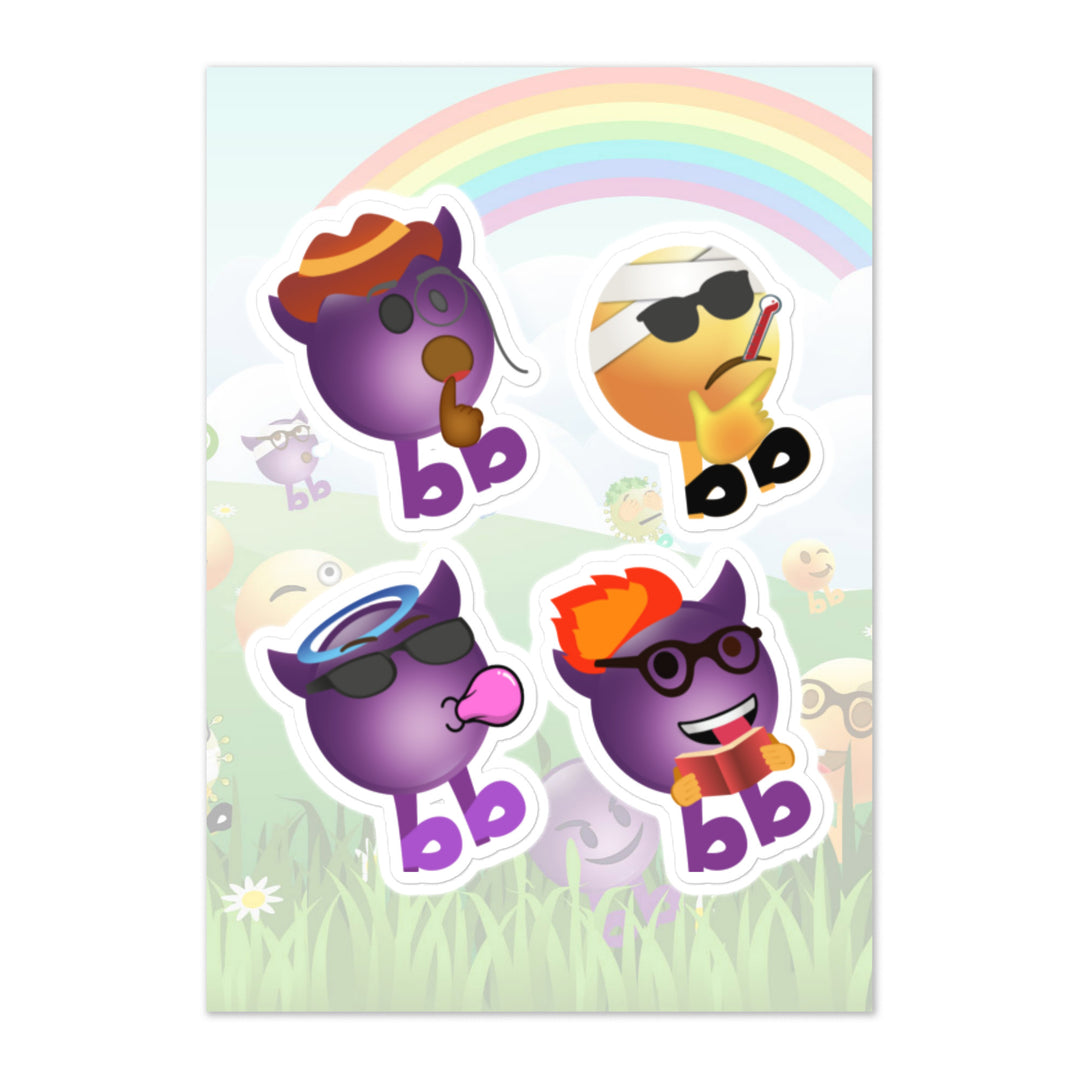 Megabb PaPa Stickers - Emojibb