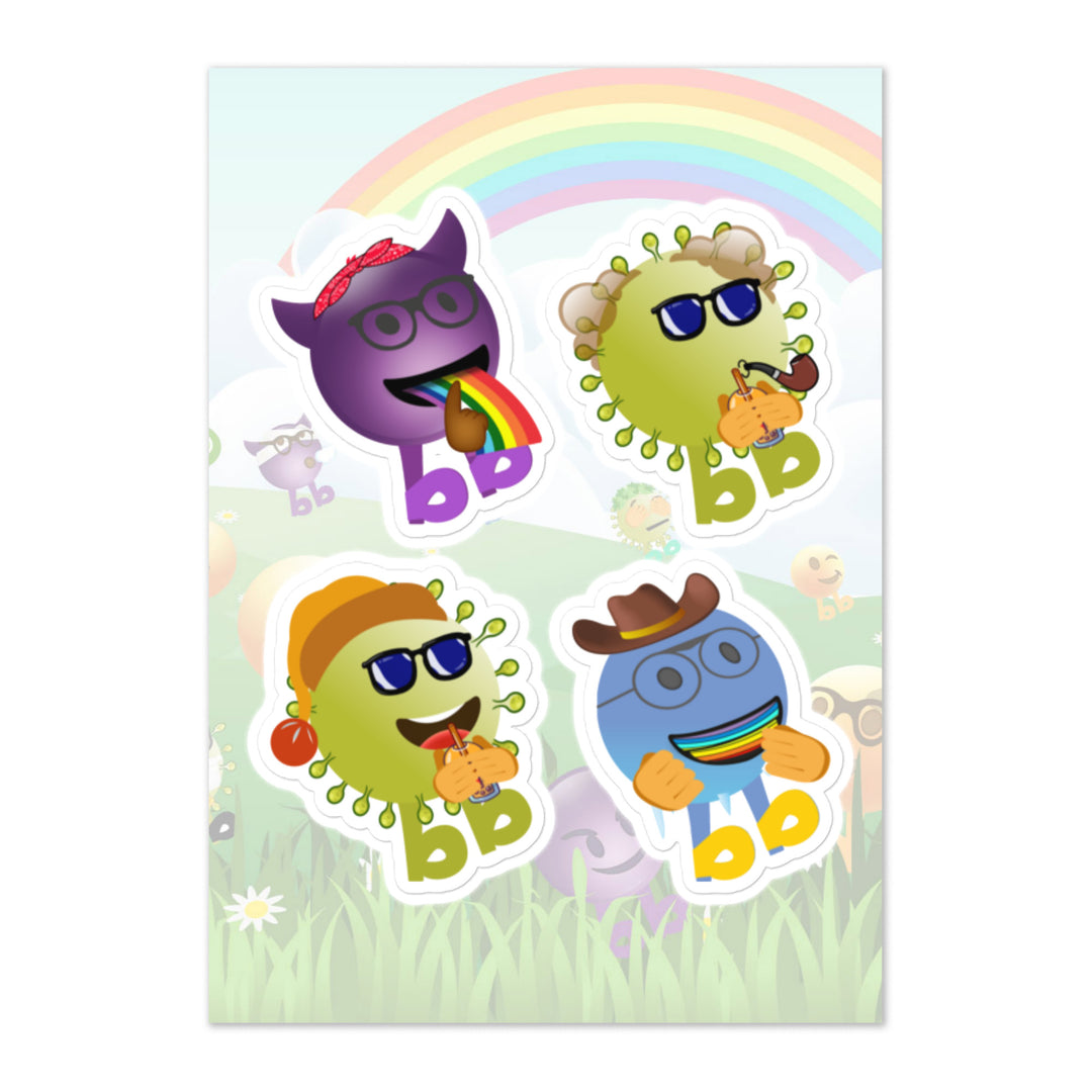 Megabb PaPa Stickers - Emojibb