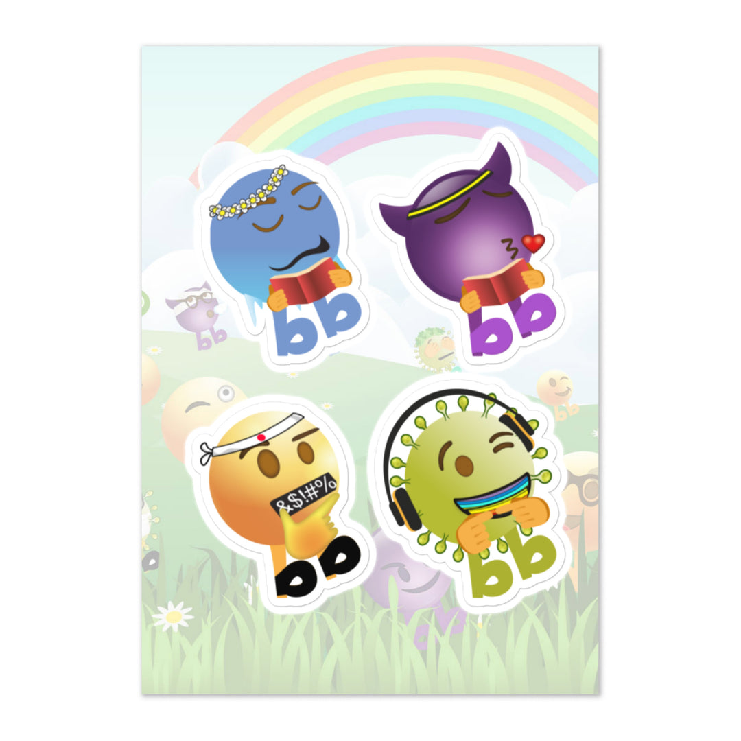 Megabb PaPa Stickers - Emojibb