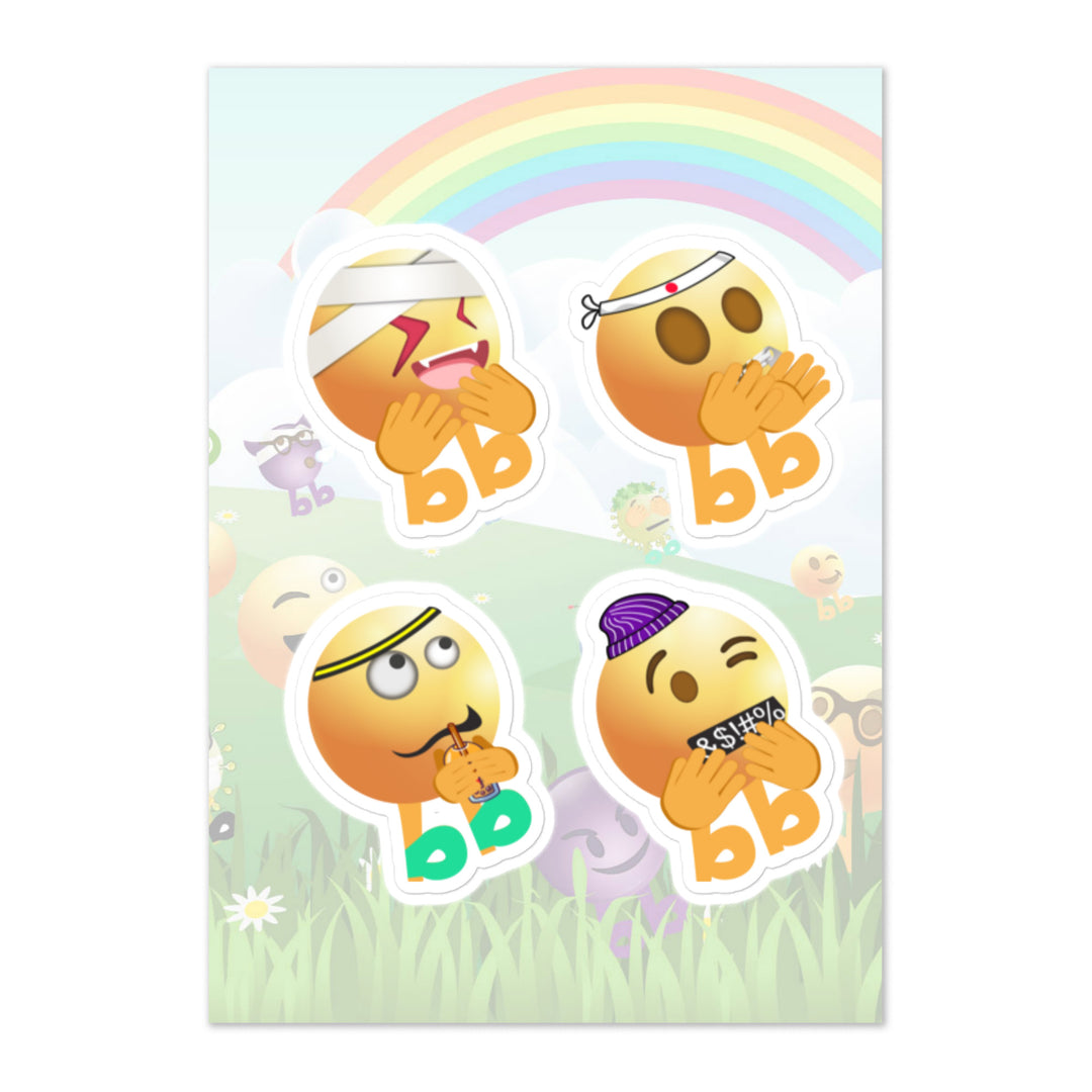 Megabb PaPa Stickers - Emojibb