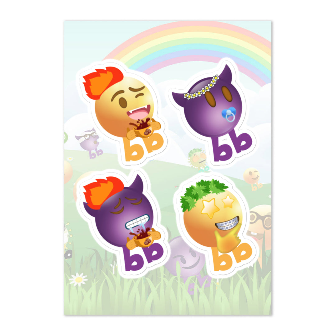 Megabb PaPa Stickers - Emojibb
