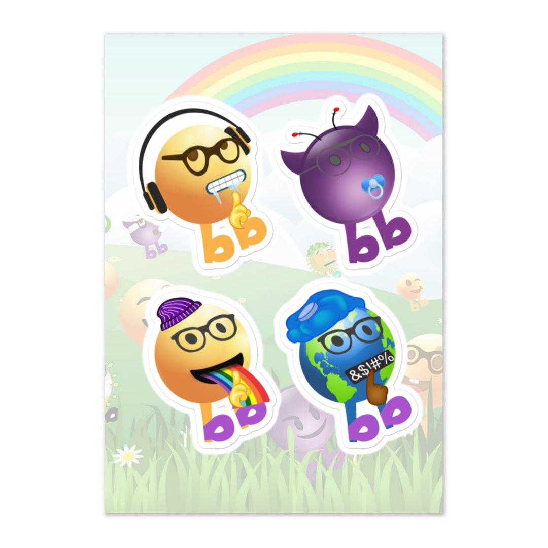 Megabb PaPa Stickers - Emojibb