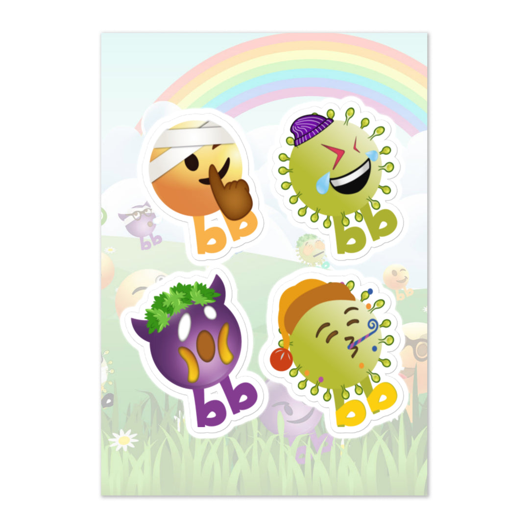 Megabb PaPa Stickers - Emojibb