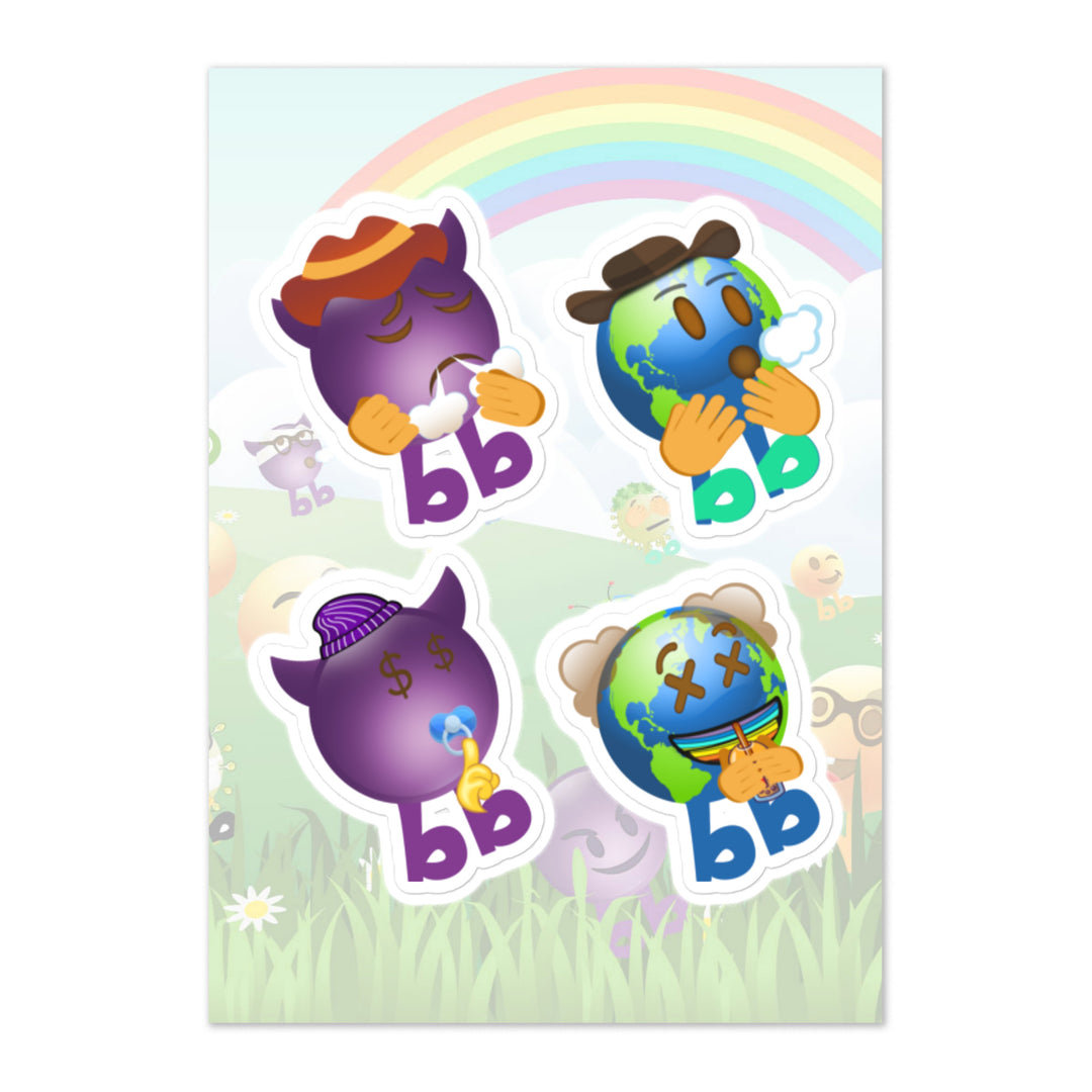 Megabb PaPa Stickers - Emojibb