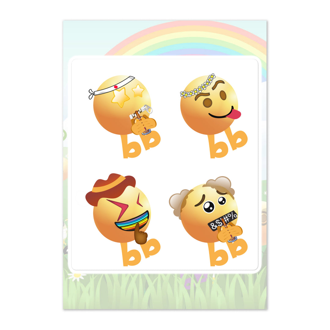 Megabb PaPa Stickers - Emojibb