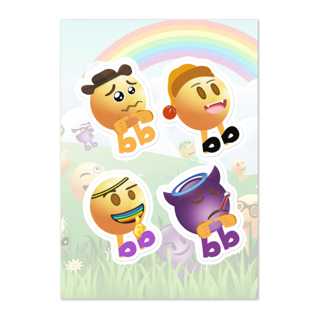 Megabb PaPa Stickers - Emojibb
