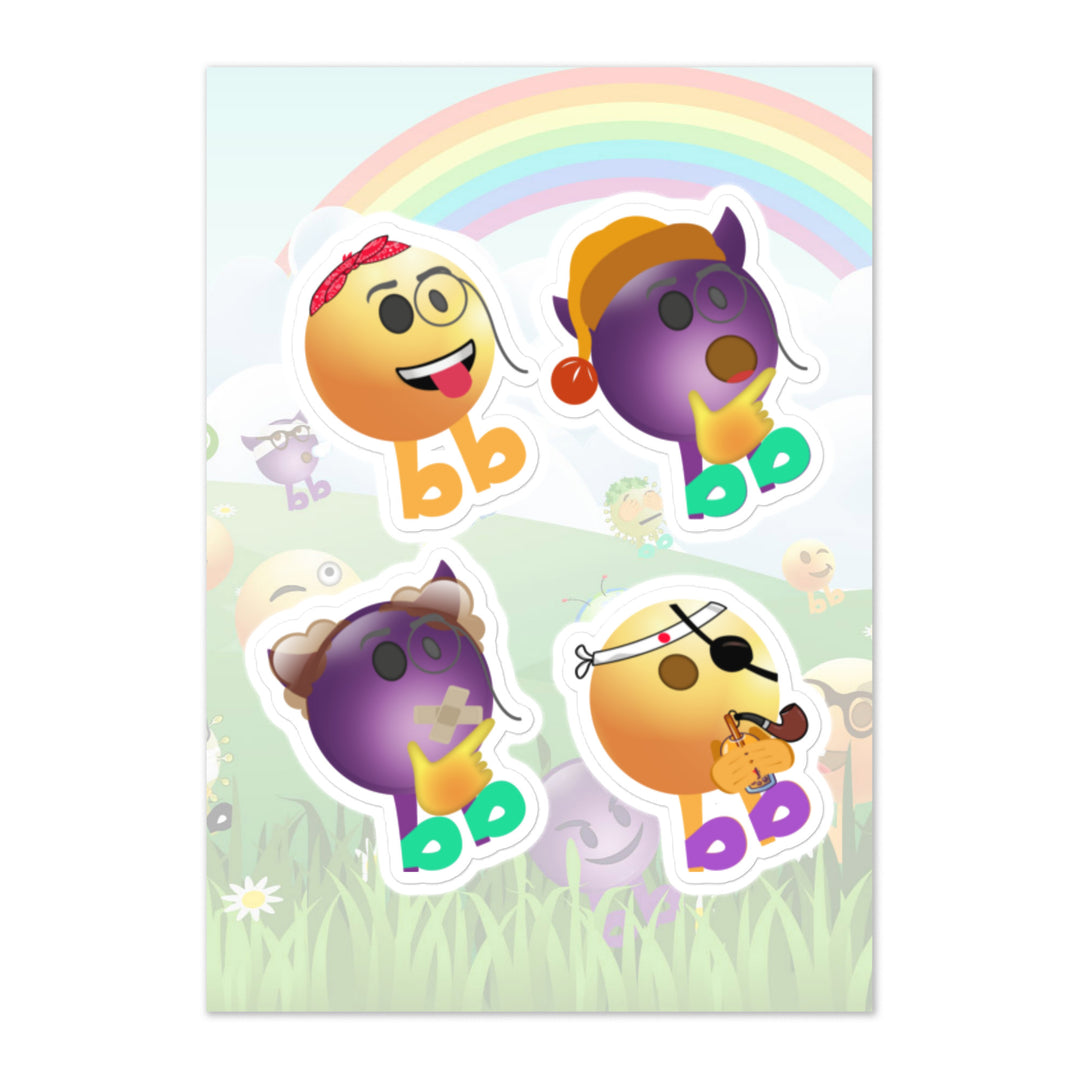 Megabb PaPa Stickers - Emojibb