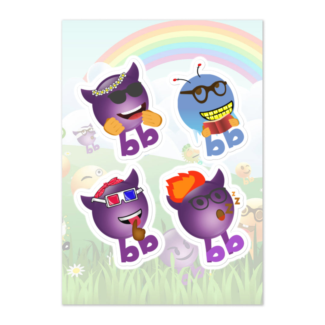 Megabb PaPa Stickers - Emojibb