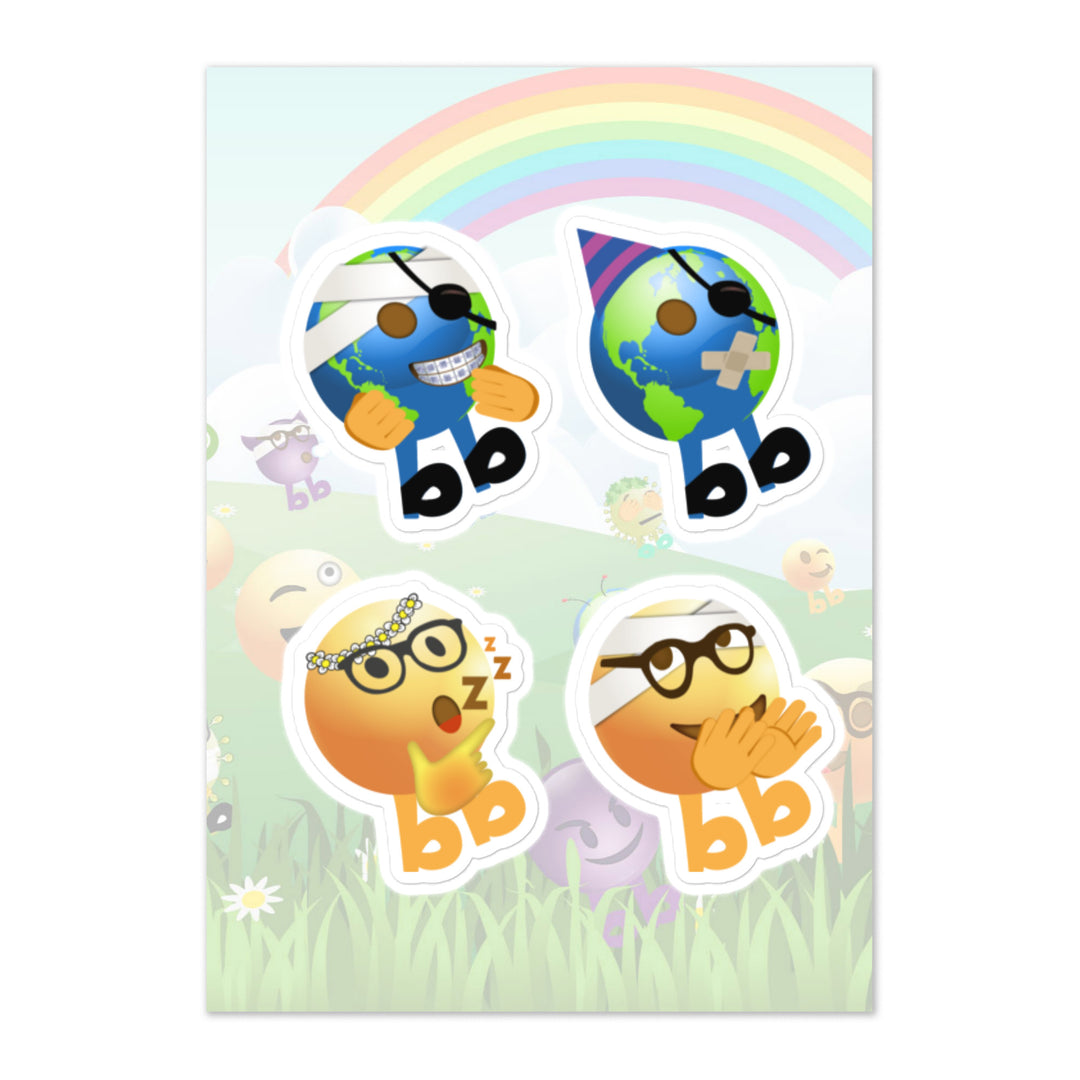 Megabb PaPa Stickers - Emojibb