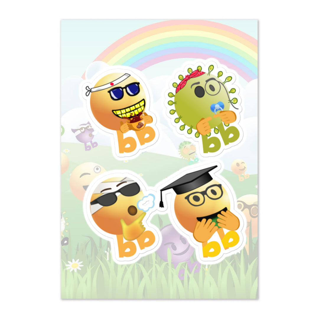 Megabb PaPa Stickers - Emojibb