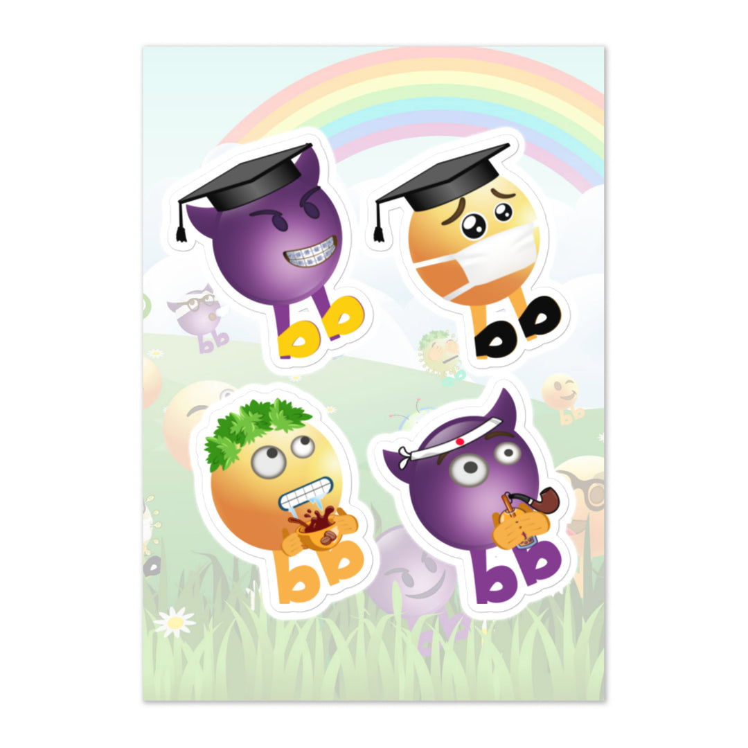 Megabb PaPa Stickers - Emojibb