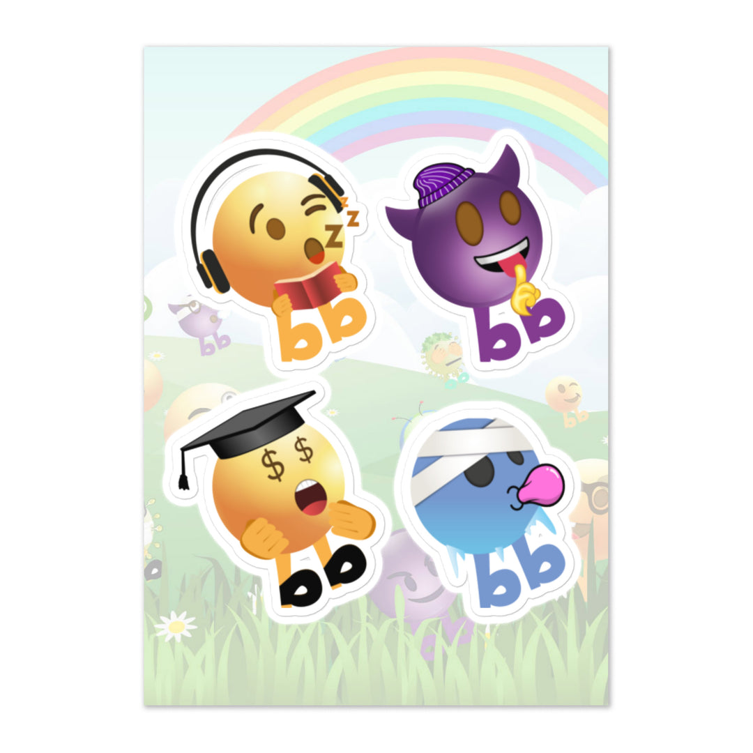 Megabb PaPa Stickers - Emojibb