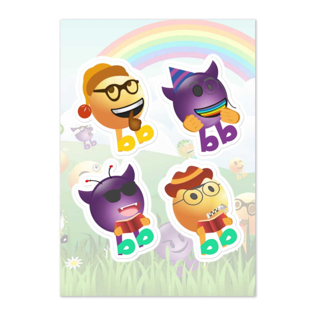 Megabb PaPa Stickers - Emojibb