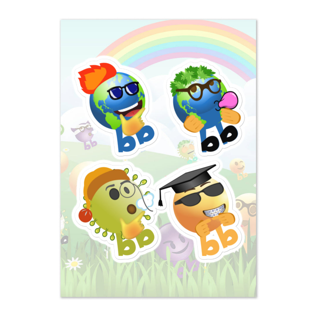 Megabb PaPa Stickers - Emojibb