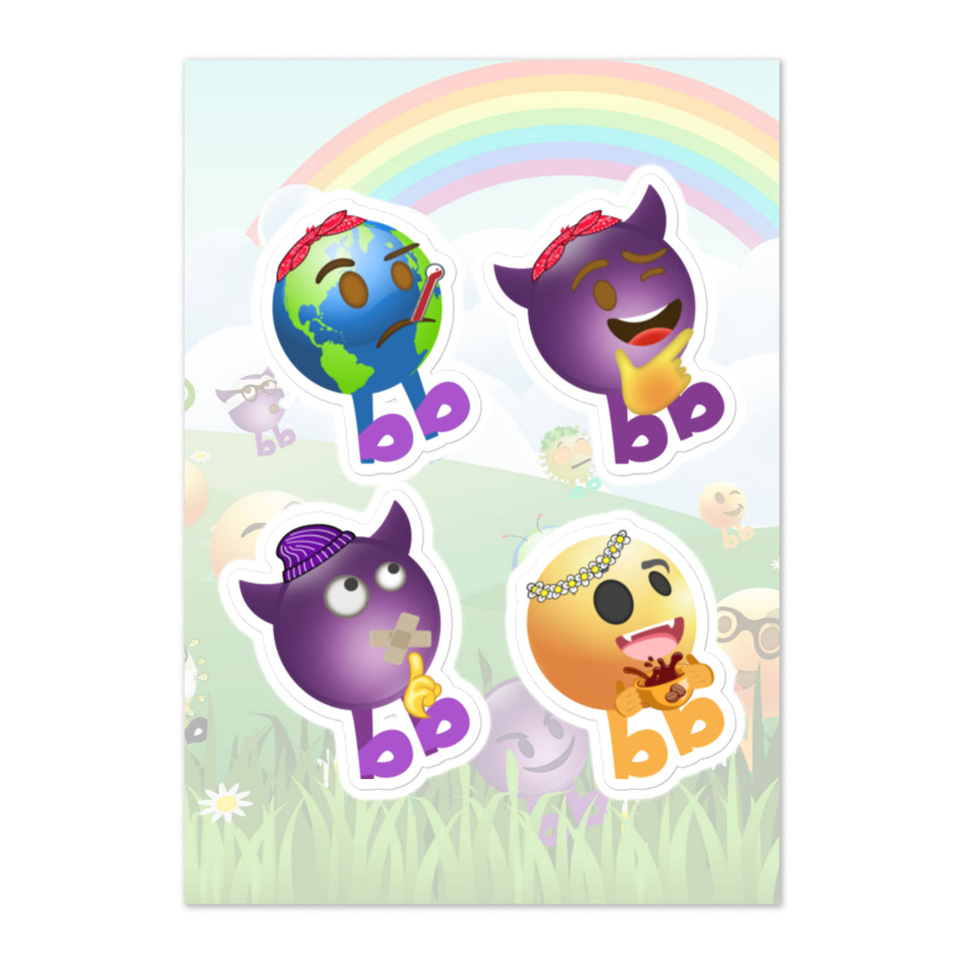 Megabb PaPa Stickers - Emojibb