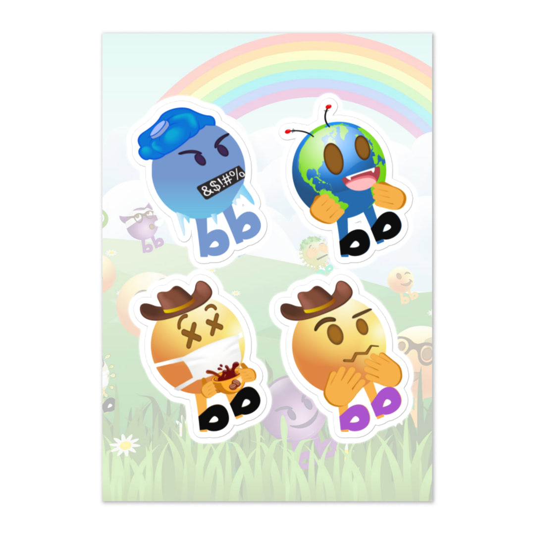 Megabb PaPa Stickers - Emojibb