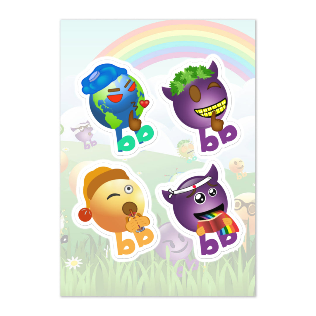 Megabb PaPa Stickers - Emojibb