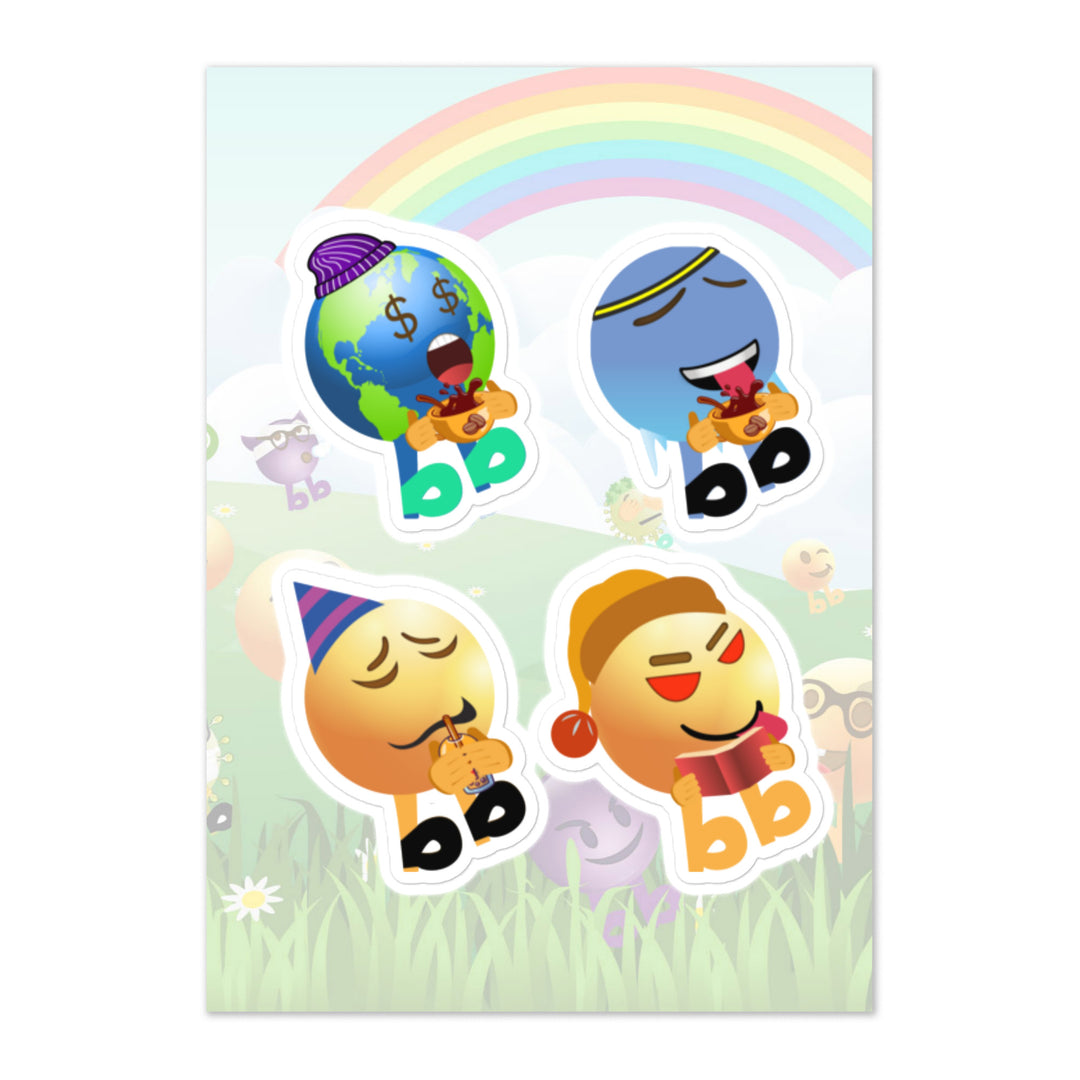 Megabb PaPa Stickers - Emojibb