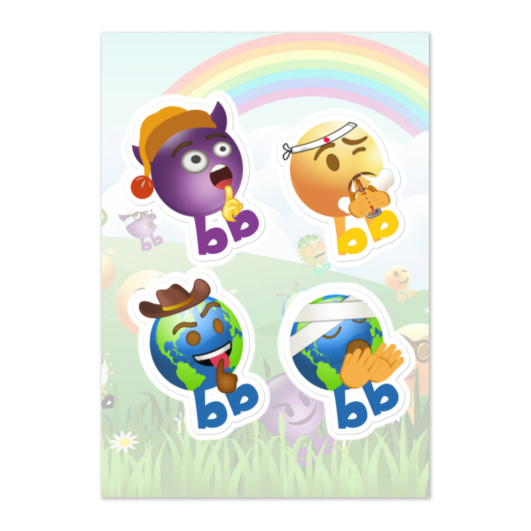 Megabb PaPa Stickers - Emojibb
