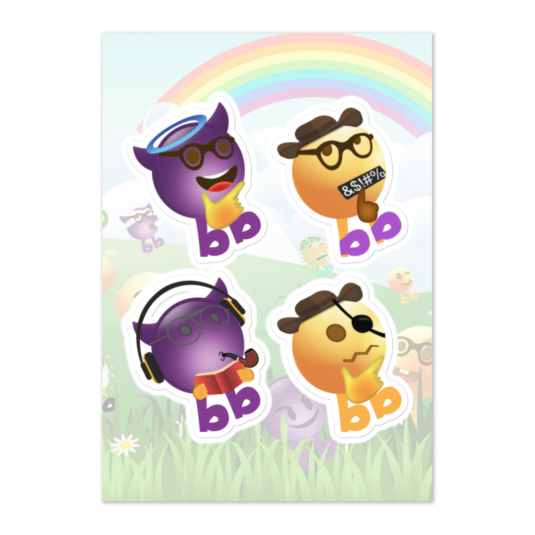 Megabb PaPa Stickers - Emojibb